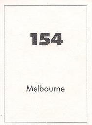 1990 Select AFL Stickers #154 Melbourne Demons Back
